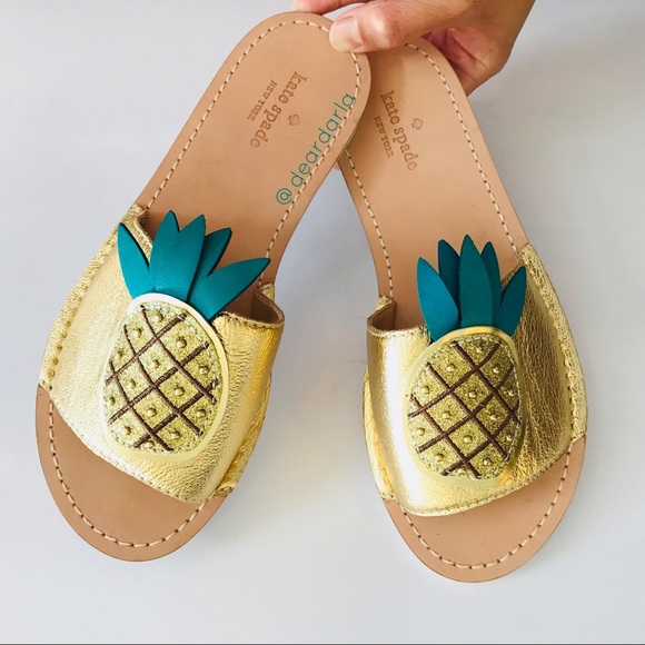 kate spade Shoes -  Kate Spade Pineapple Sandals - Slip on